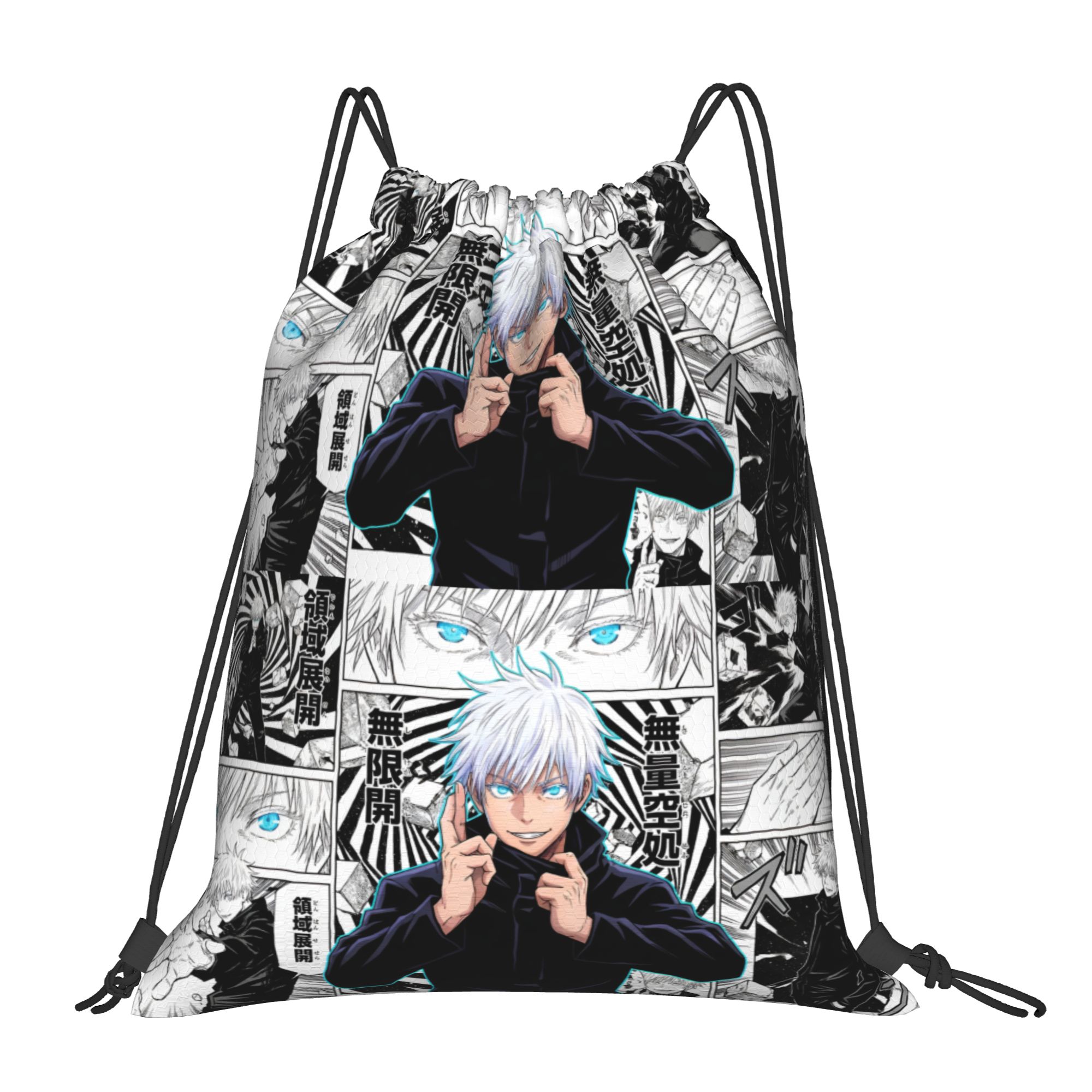 Men Accessories Shop - Custom J-Jujutsus K-Kaisens Drawstring Backpack Women
