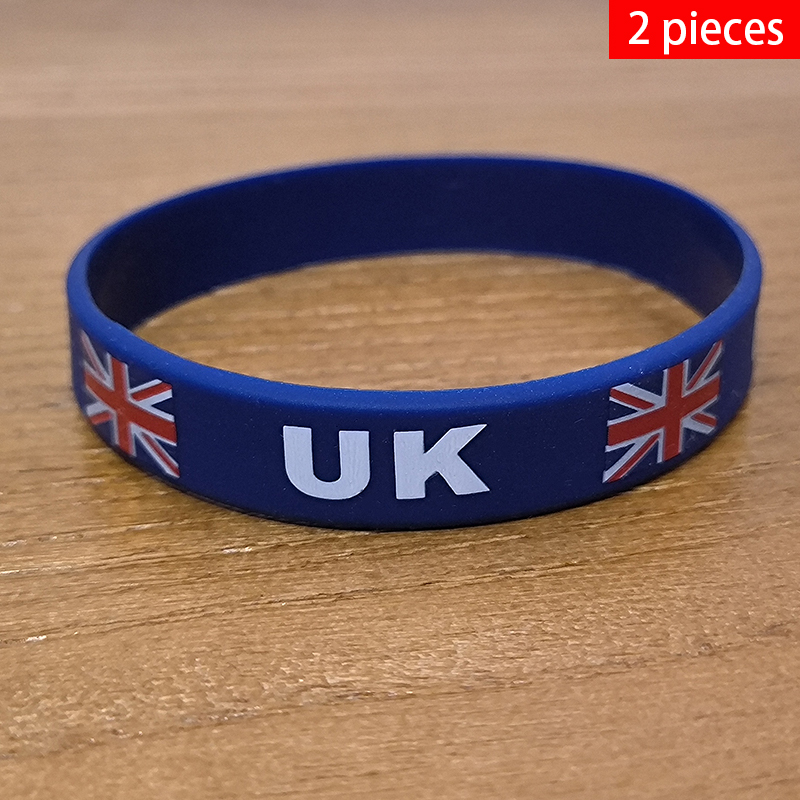 2pcs UK National Flag Wristban - Men'S Accessories Uk review and price