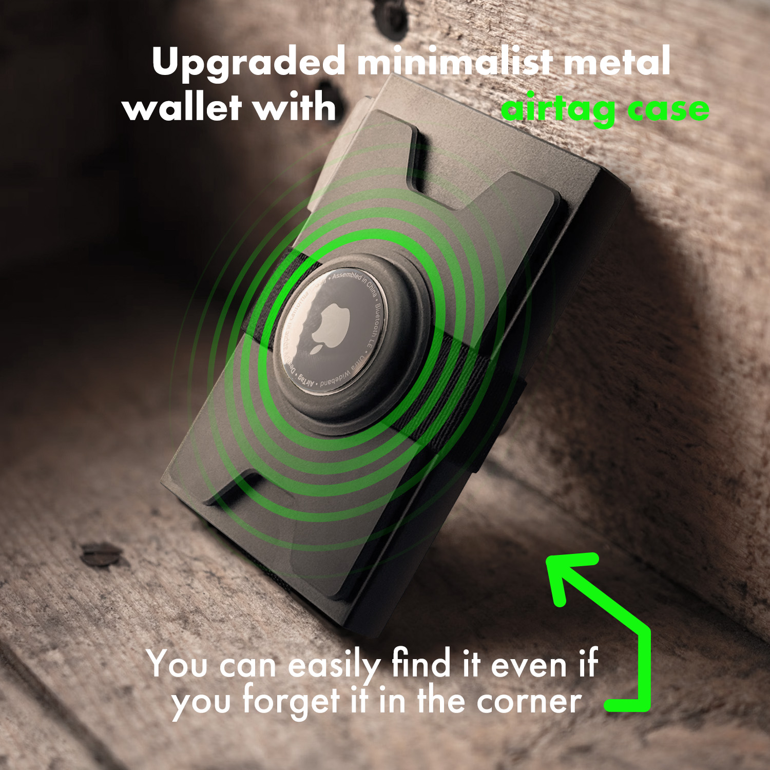 Smart Metal AirTag Wallet for  - Card Case Minimalist review and price