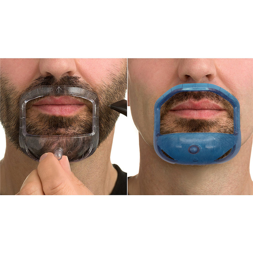 5pcs/set Transparent Beard Sty - Men Accessories Combo review and price