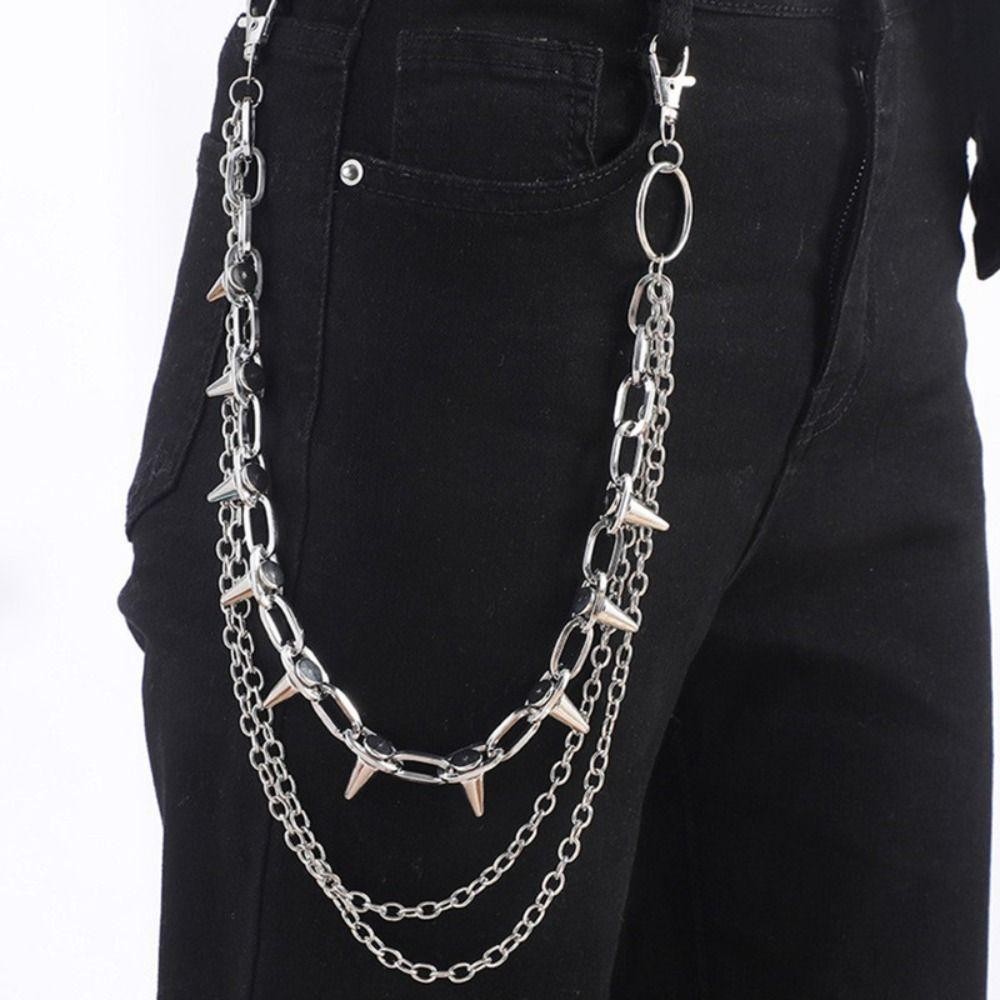 Unisex Hip Hop Punk Rock Metal - Men Accessories Chain review and price