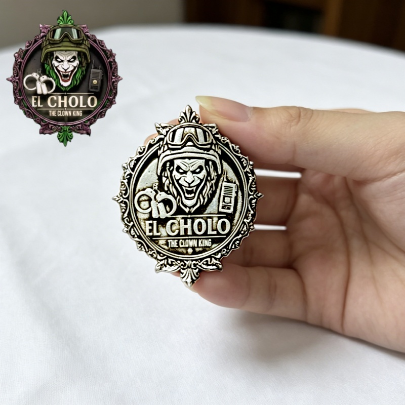 Custom Clown Logo Brooch Perso - Men Accessories Brooch review and price