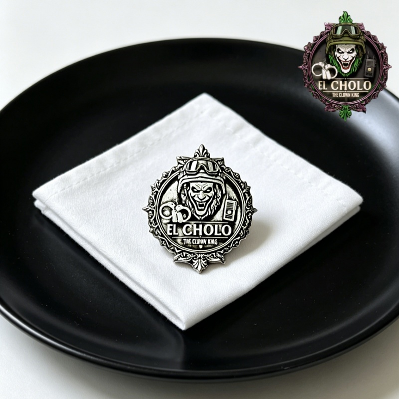 Custom Clown Logo Brooch Perso - Men Accessories Brooch review and price