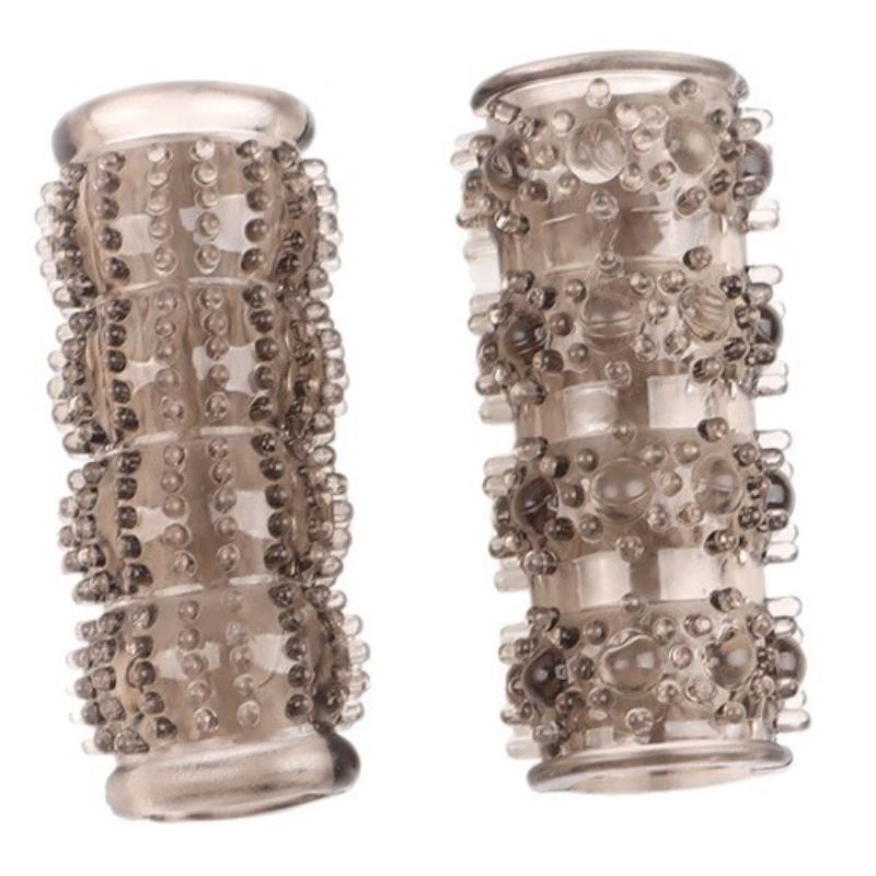 portable2 Pcs/set Crystal Cock - Men Accessories Combo review and price