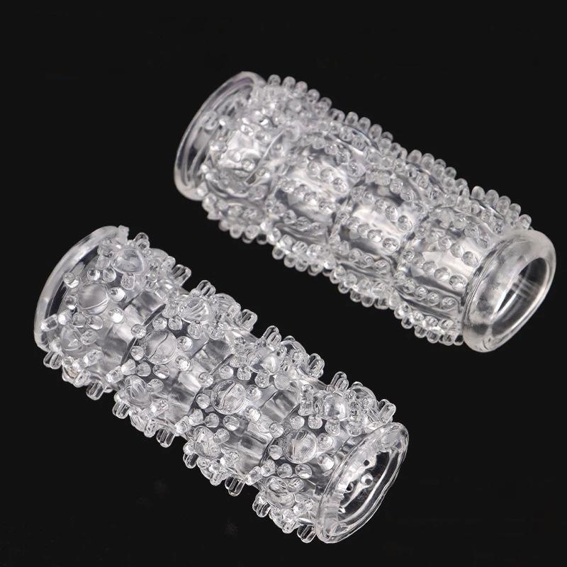 portable2 Pcs/set Crystal Cock - Men Accessories Combo review and price