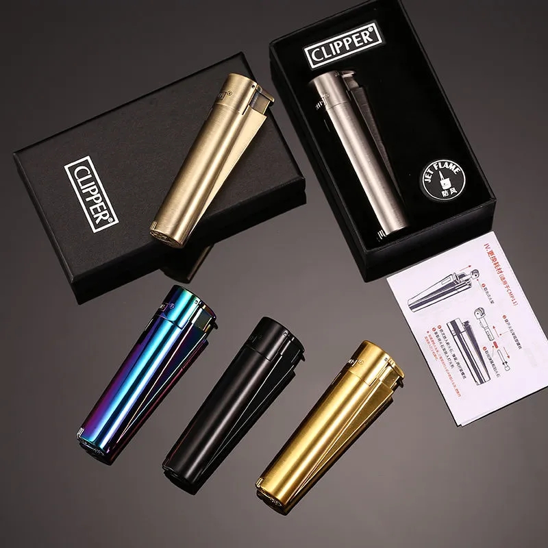 CLIPPER Metal Butane Gas Light - Men Accessories Gift Box review and price