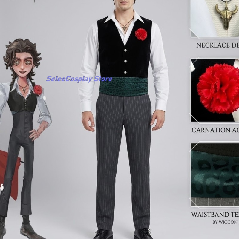 Adults Cosplay Game Game Ident - Men'S Accessories With Suits review and price