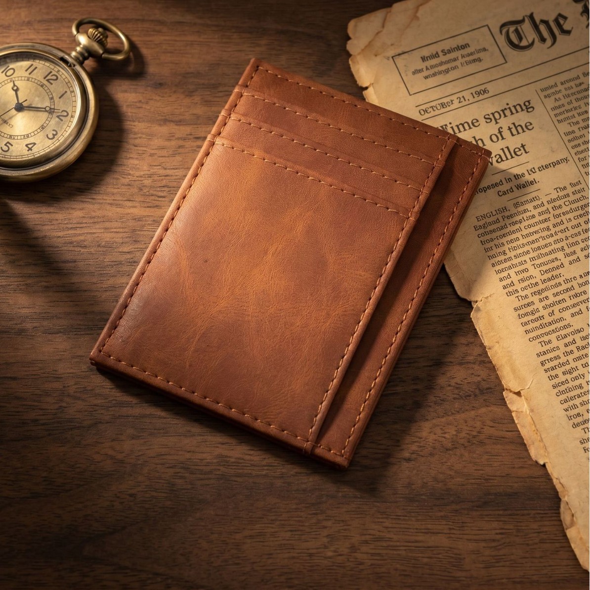 Ultra Slim PU Leather Card Hol - Card Case Minimalist review and price
