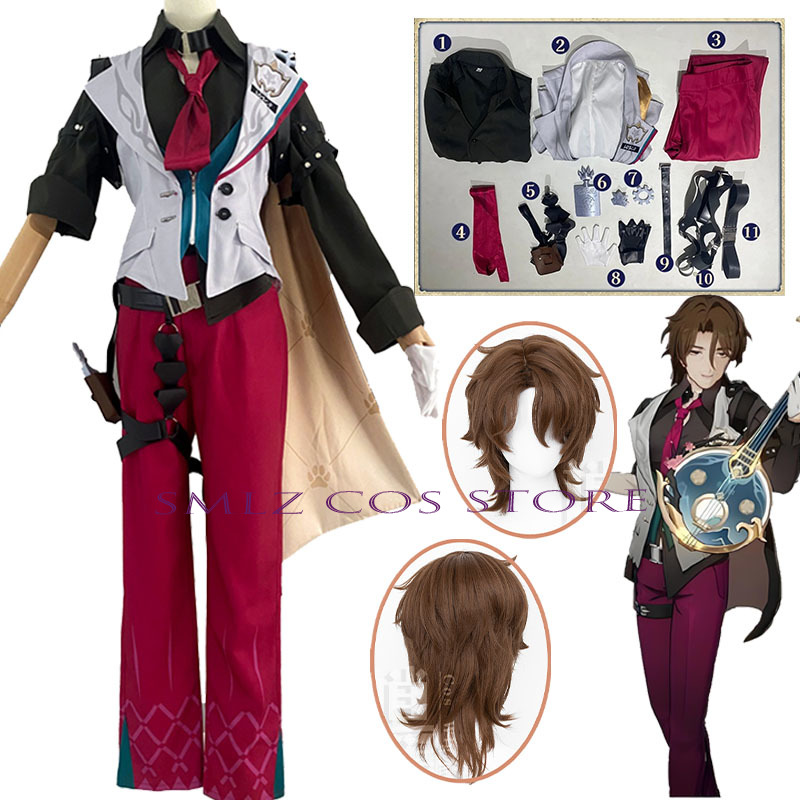 Gallagher Cosplay Honkai Star  - Men'S Accessories With Suits review and price