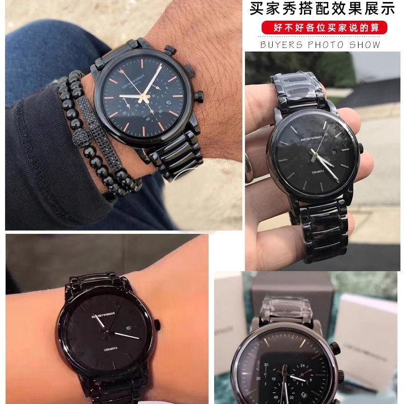 For Armani Watch Ceramic Watch - Men'S Accessories Armani review and price