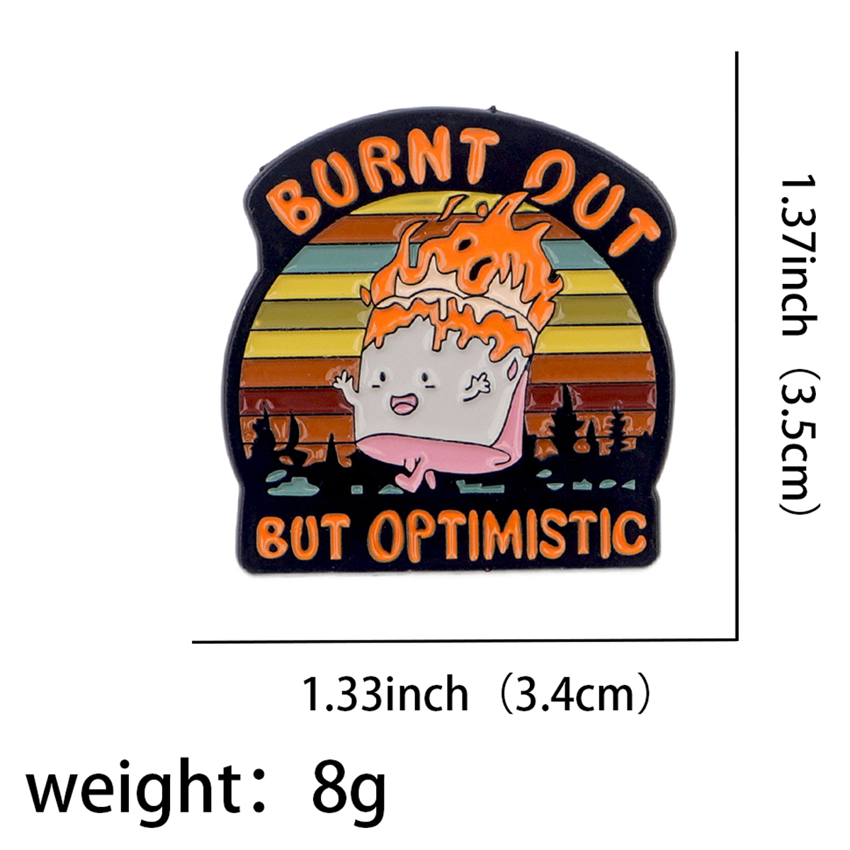 Fire Badges Enamel Pin Brooche - Men Accessories Brooch review and price