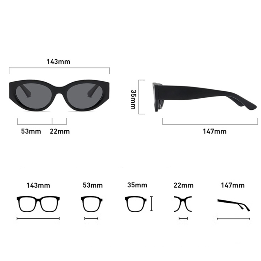 Women Men Classic Cat-Eye Pola - Quality Men'S Accessories review and price