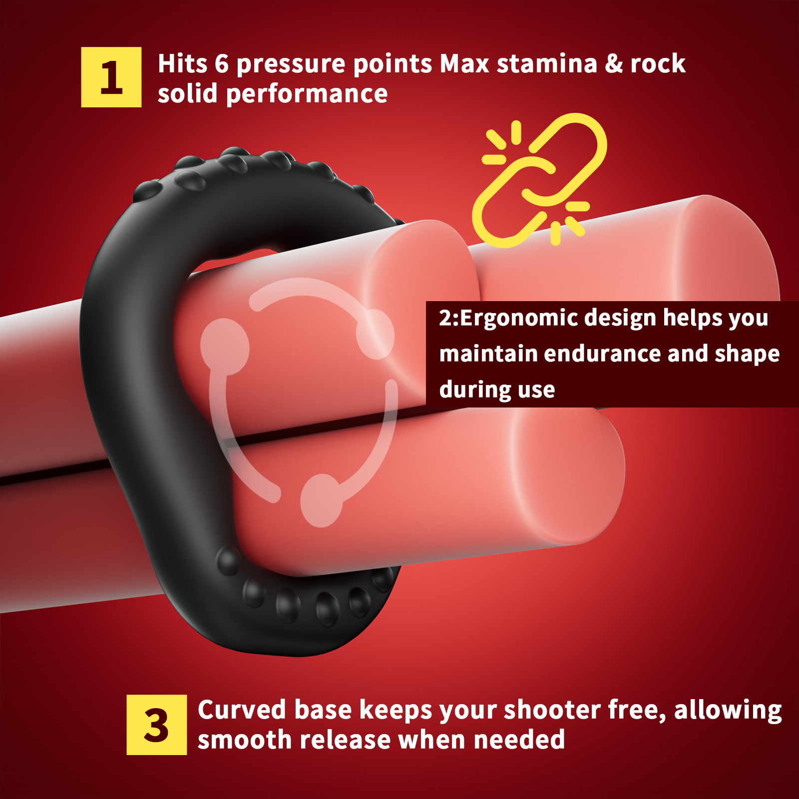 KUSHOR 8 PCS Silicone Penis Ri - Men Accessories Combo review and price