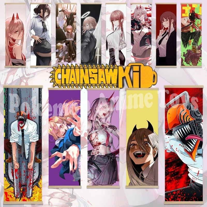 Chainsaw Man Anime Poster Wood - Quality Men'S Accessories review and price