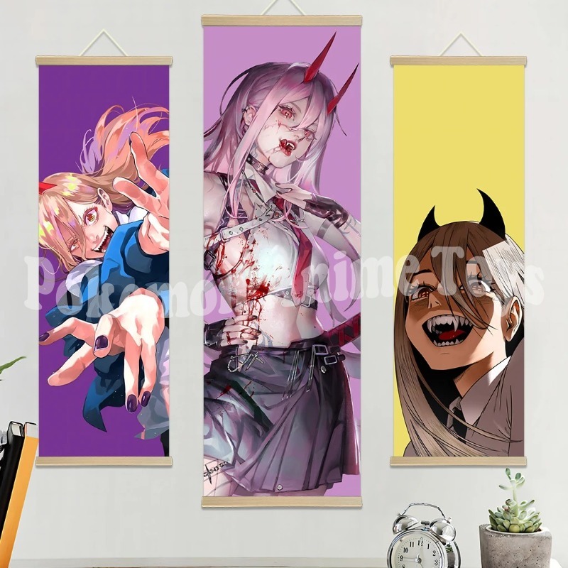 Chainsaw Man Anime Poster Wood - Quality Men'S Accessories review and price