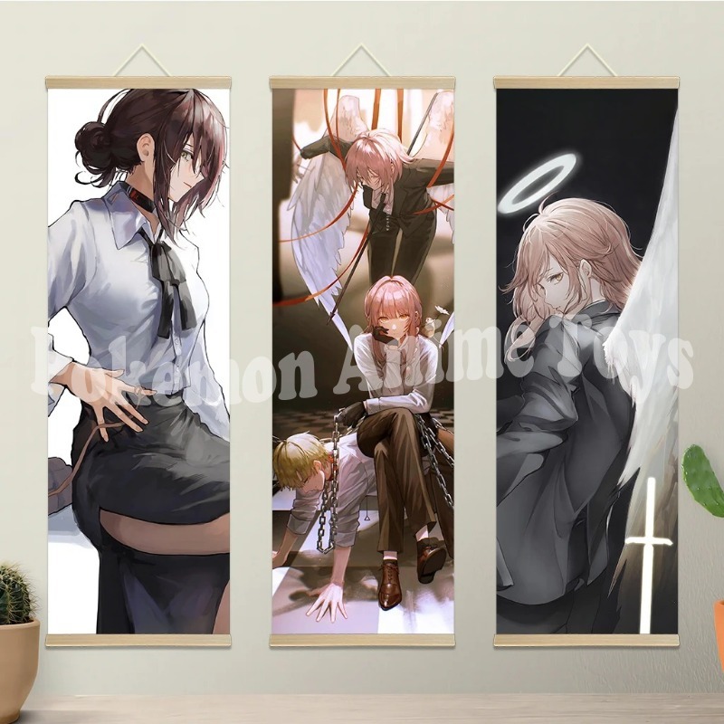 Chainsaw Man Anime Poster Wood - Quality Men'S Accessories review and price