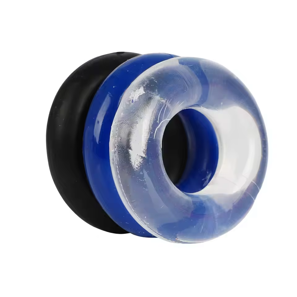 3 Pcs Cock Ring Set TPE Penis  - Men Accessories Combo review and price