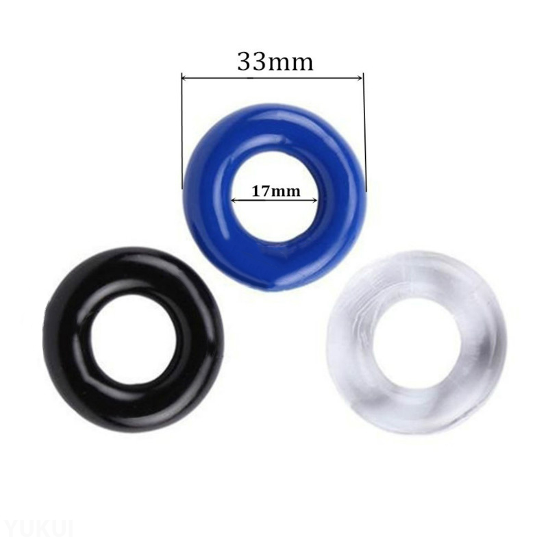 3 Pcs Cock Ring Set TPE Penis  - Men Accessories Combo review and price