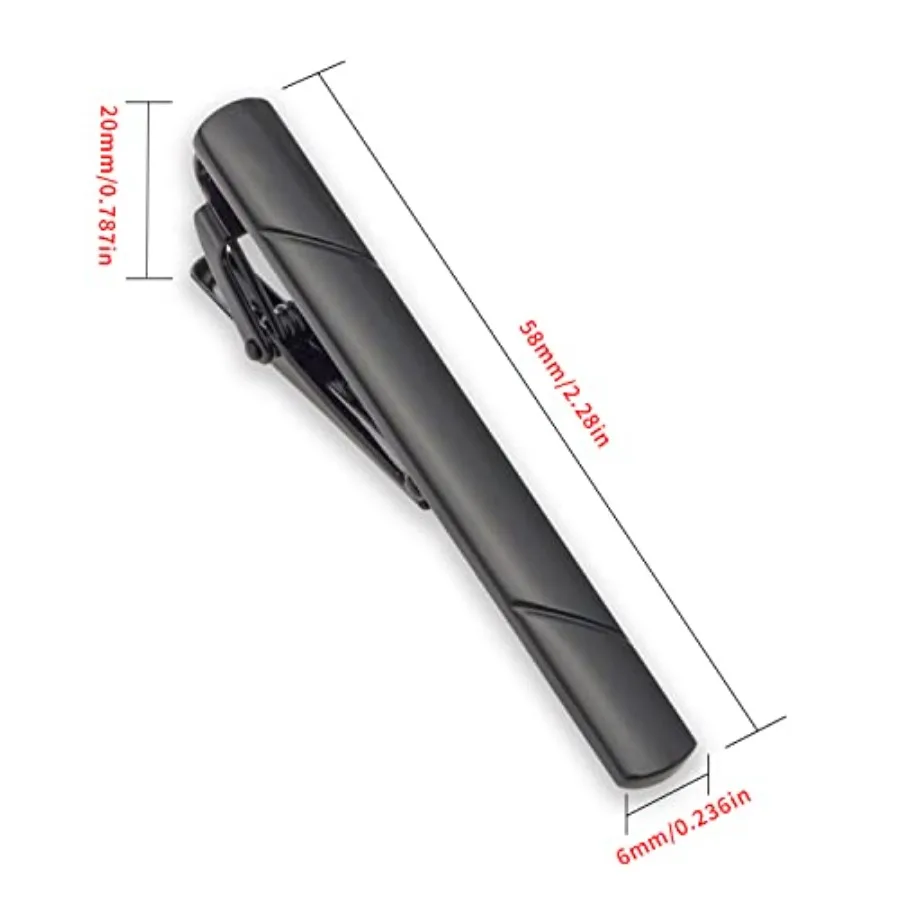 4Pcs Tie Clips For Men Tie Bar - Men Accessories Gift Box review and price