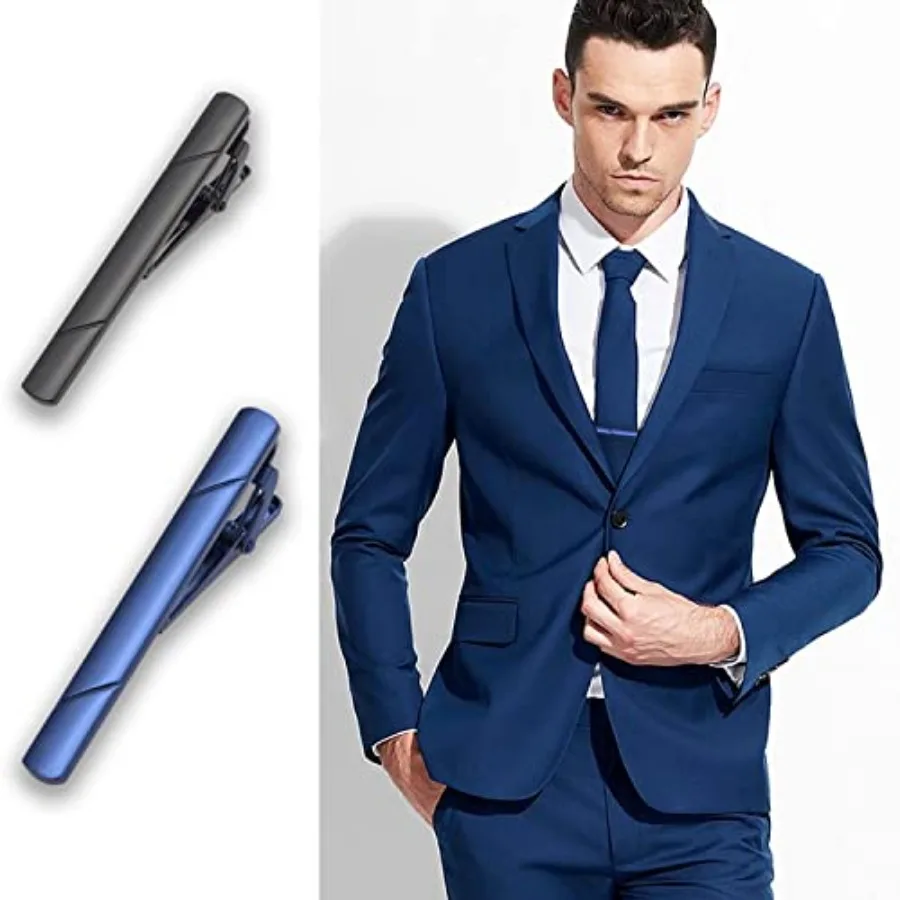 4Pcs Tie Clips For Men Tie Bar - Men Accessories Gift Box review and price