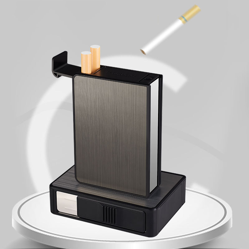 Automatic Cigarette Case Porta - Men Accessories Gift Box review and price