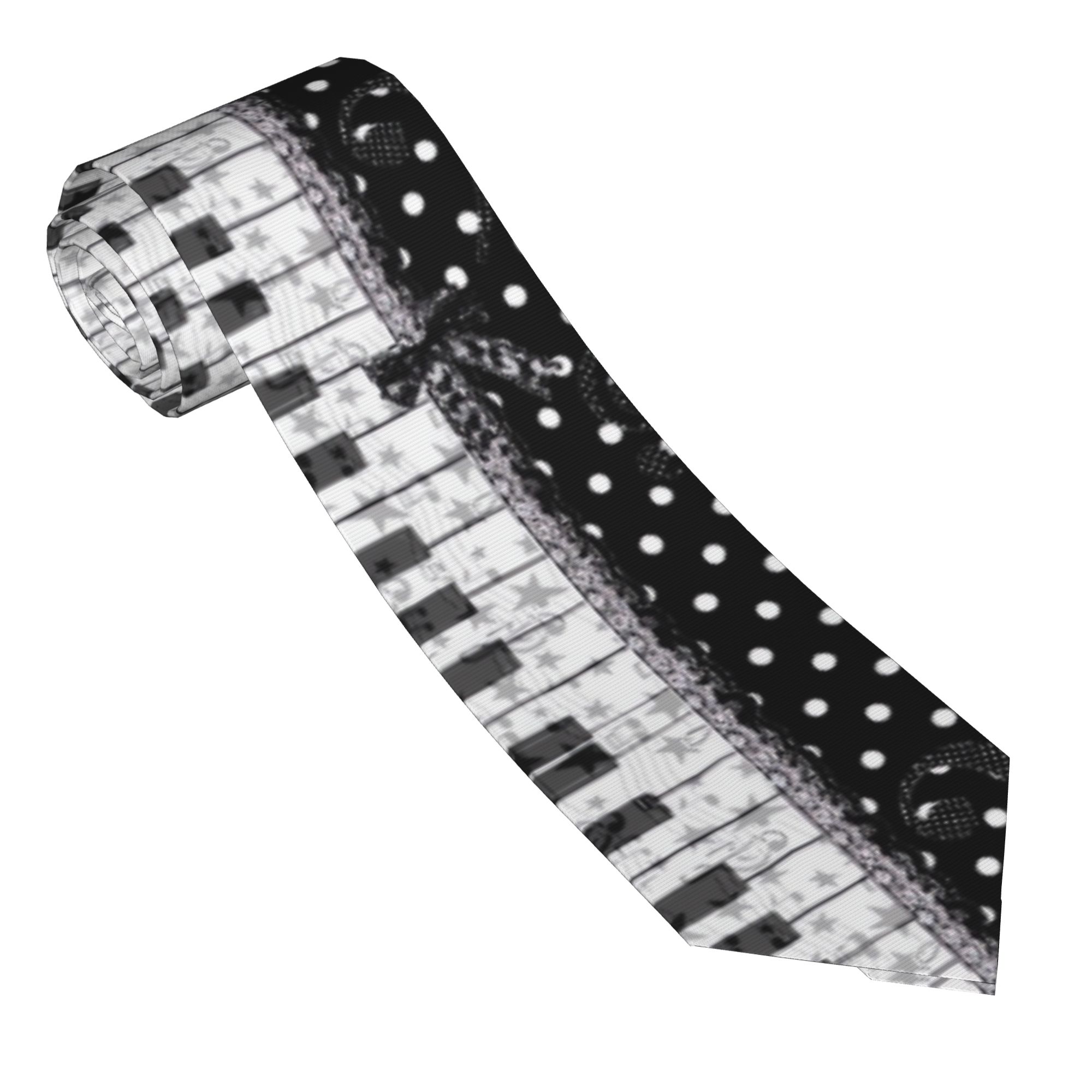 Mens Tie a polka dot and piano - Quality Men'S Accessories review and price