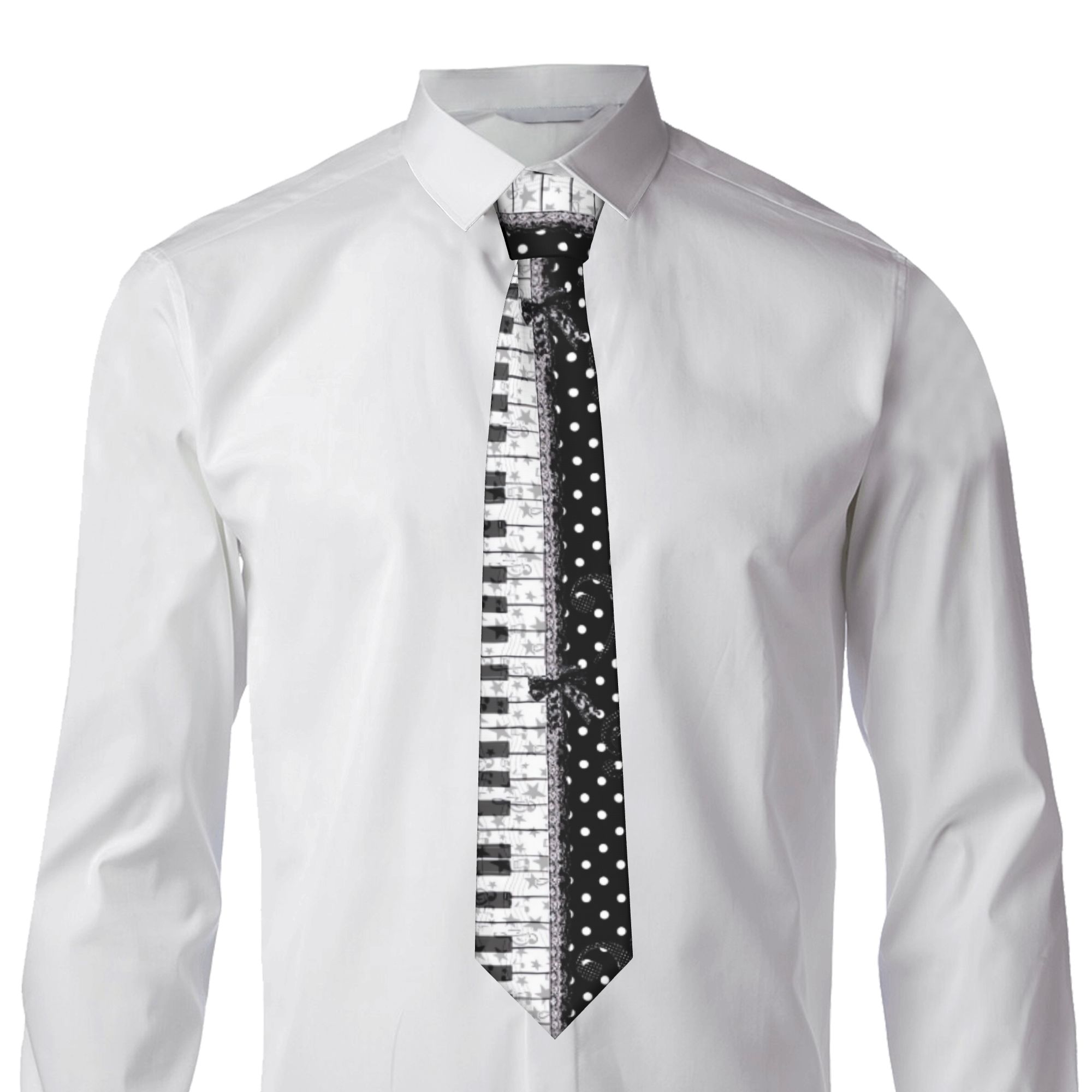 Mens Tie a polka dot and piano - Quality Men'S Accessories review and price