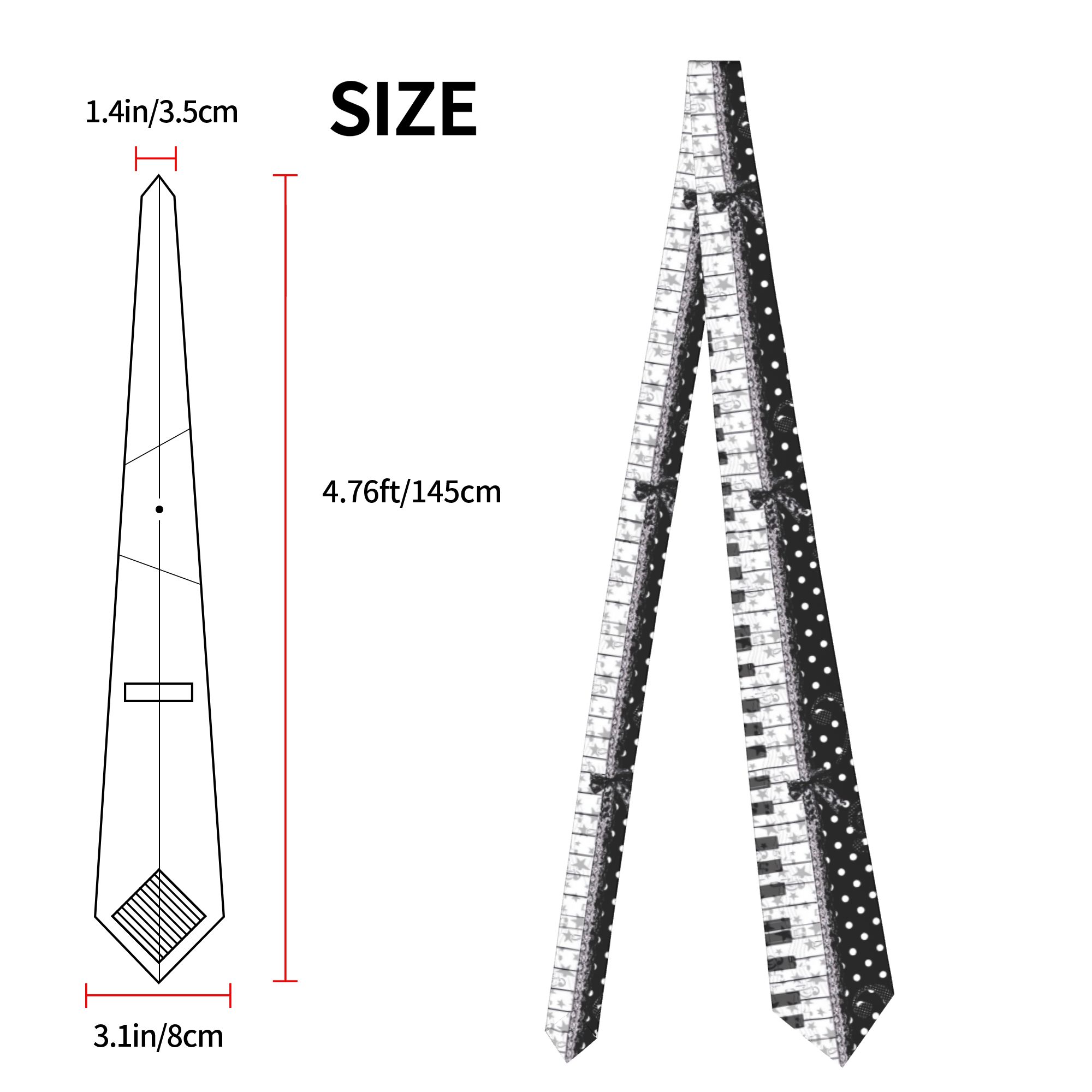 Mens Tie a polka dot and piano - Quality Men'S Accessories review and price