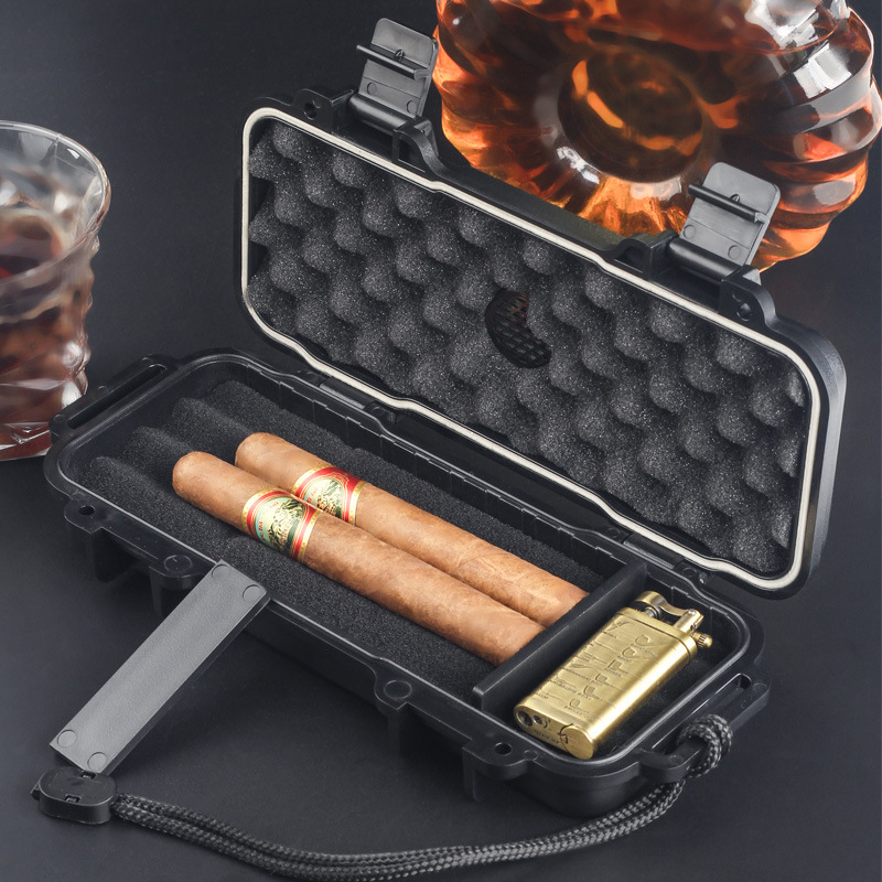 Portable Cigar Humidor With Hu - Men Accessories Gift Box review and price